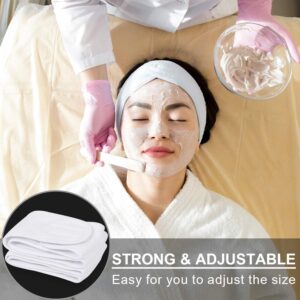 Winkelen Facial Spa Headband (3pcs) Polycotton Stretchable Elasticized Adjustable Makeup Head Wrap Hair Bands for Women Terry Cloth Stretch Makeup Headband, Beauty Accessories (Multicolor) - Image 4