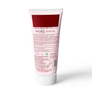 Patanjali Rose Face Wash, Gentle Cleanser Removes Dirt Oil Refreshes Skin Natural Care for All Skin Types - Image 3