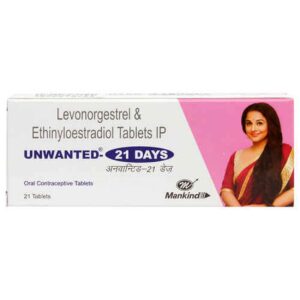 Unwanted 21 - Strip of 21 Tablets