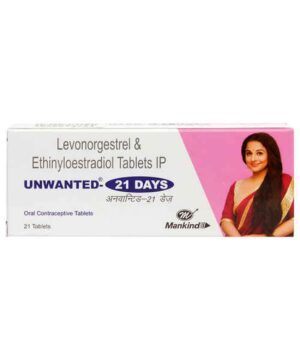 Unwanted 21 - Strip of 21 Tablets