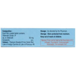 VIGORE 50 MG - Strip of 4 Tablets - Image 3