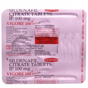 Vigore 100MG - Strip of 4 Tablets - Image 2