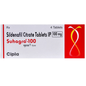 Suhagra 100 Mg - Strip of 4 Tablets