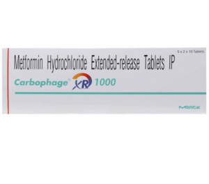 Carbophage XR 1000mg Tablets - 10 Tablets