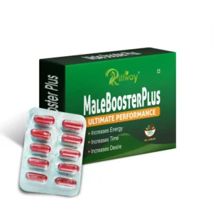 Riffway Male Booster Plus Capsules Boost energy, stamina, endurance and overall wellness (10caps)
