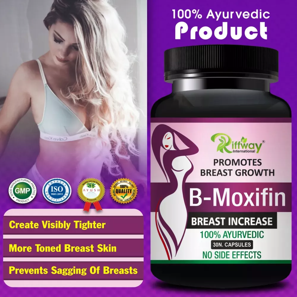 Riffway B-Moxifin Breast Devlop (30caps) Tighten the skin & Support Overall Wellness - Image 2