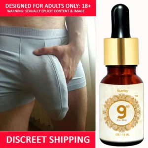 9 inch Oil, penis growth oil, penis enlargement supplements & oils