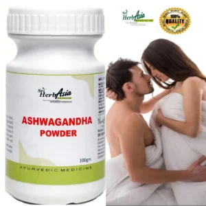 Ashwagandha Powder|100% Ayurvedic | Pure & Natural | Boost Immunity,Night Stamina (Pack of 2)