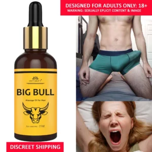 Intimify Big Bull Men Massage Oil, Penis Growth, Penish oil, 9inch Big Ling Oil