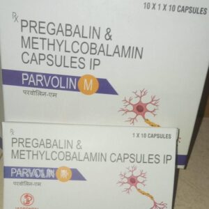 Pregabalin & Methylcobalamin Capsules IP ( Pravolin M ) -100 Tablets Pack