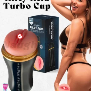 Naughty Nights Riley Reid Vagina Shape Realistic Sex Toy | Pocket Pussy Masturbator For Men